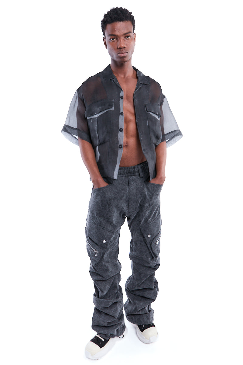 HAND PAINTED OVER SHIRT JACKET