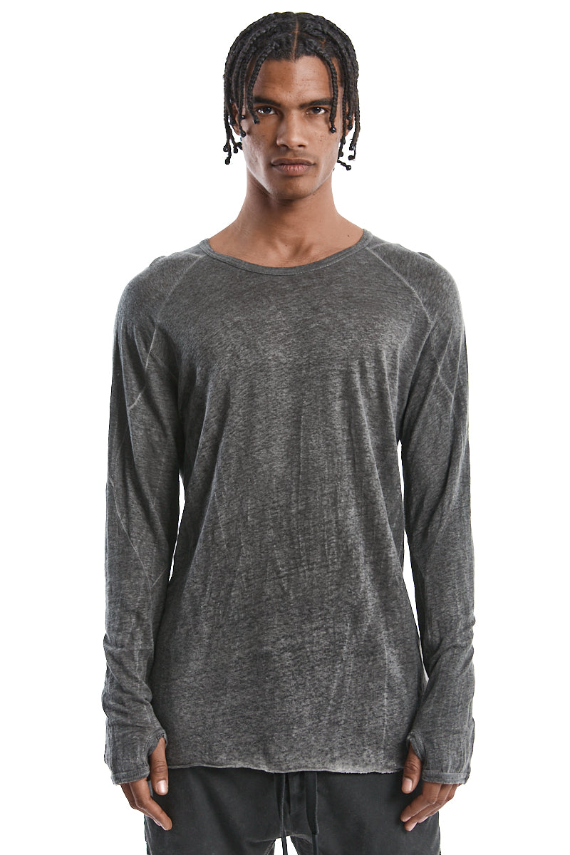 PLOMB LINEN ANATOMICAL MUSCLE TOP