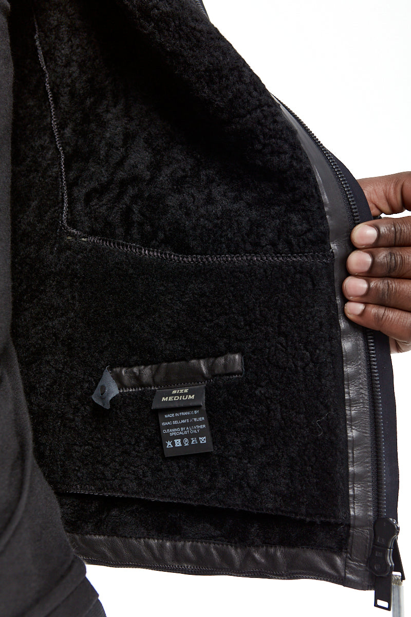 IMPARABLE STRAK SHEARLING JACKET