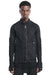 BLACK STRETCH LEATHER JACKET