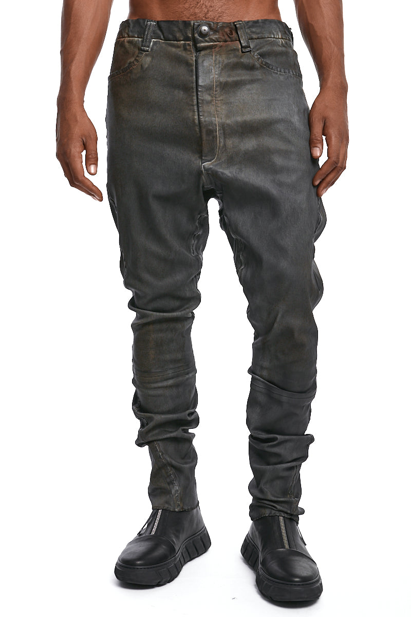 INEBRANLABLE STRETCH LAMBSKIN LEATHER PANTS