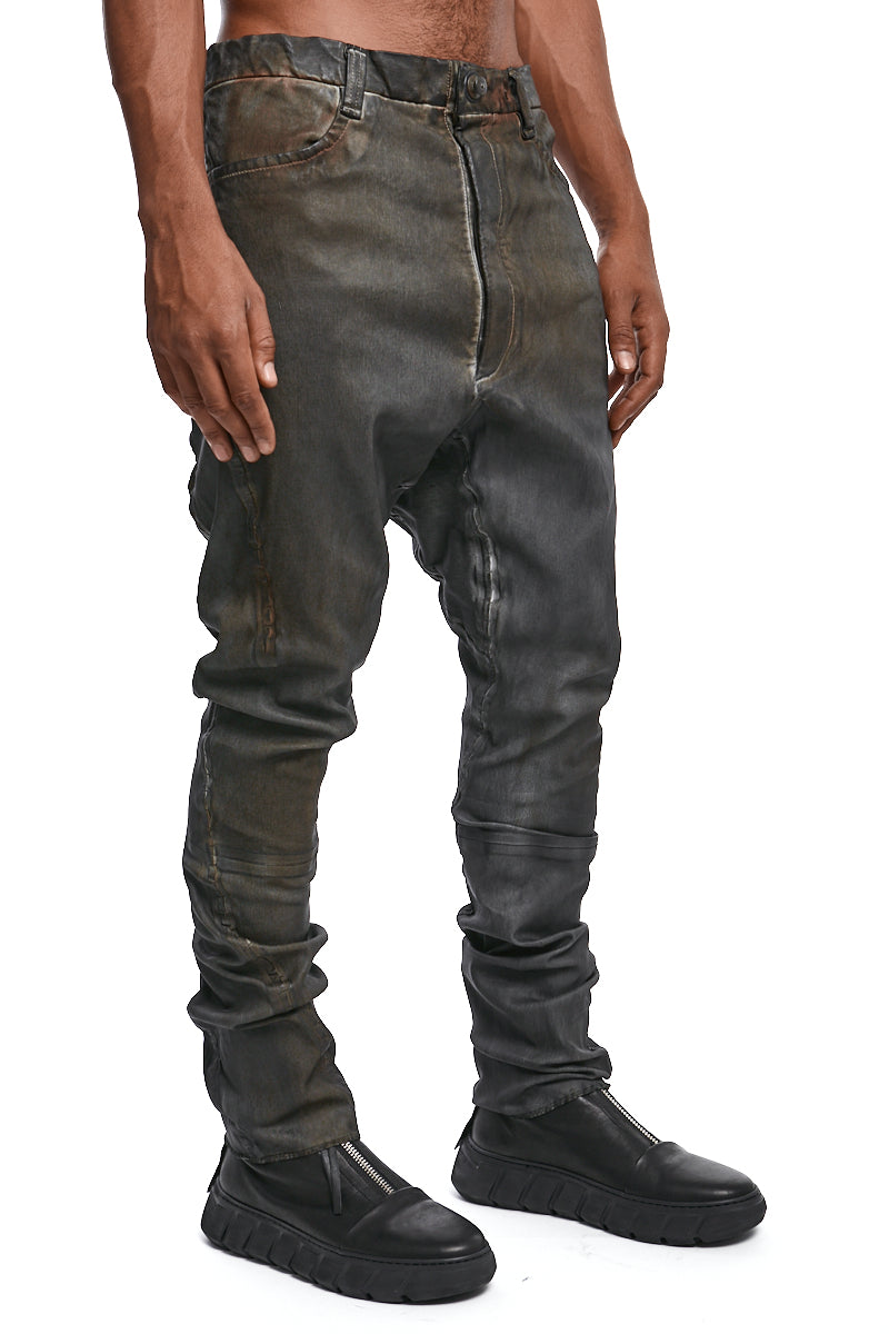 INEBRANLABLE STRETCH LAMBSKIN LEATHER PANTS