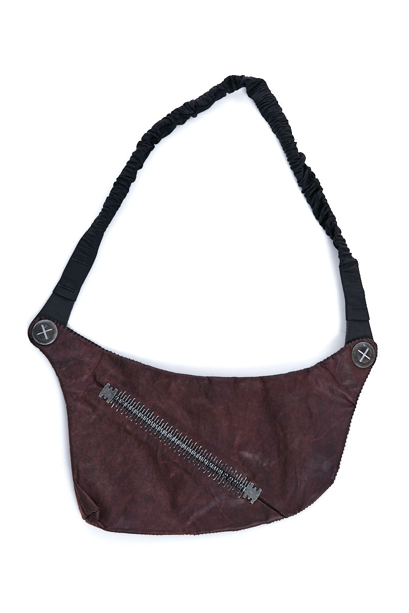 PASSAGER - MAROON LEATHER BAG