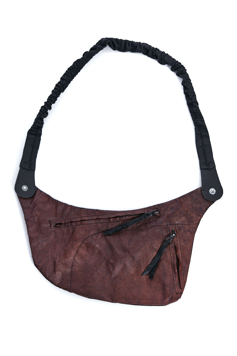 PASSAGER - MAROON LEATHER BAG