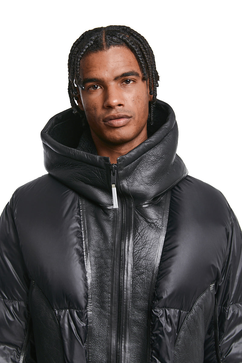 SHORT DOWN HOODY JACKET