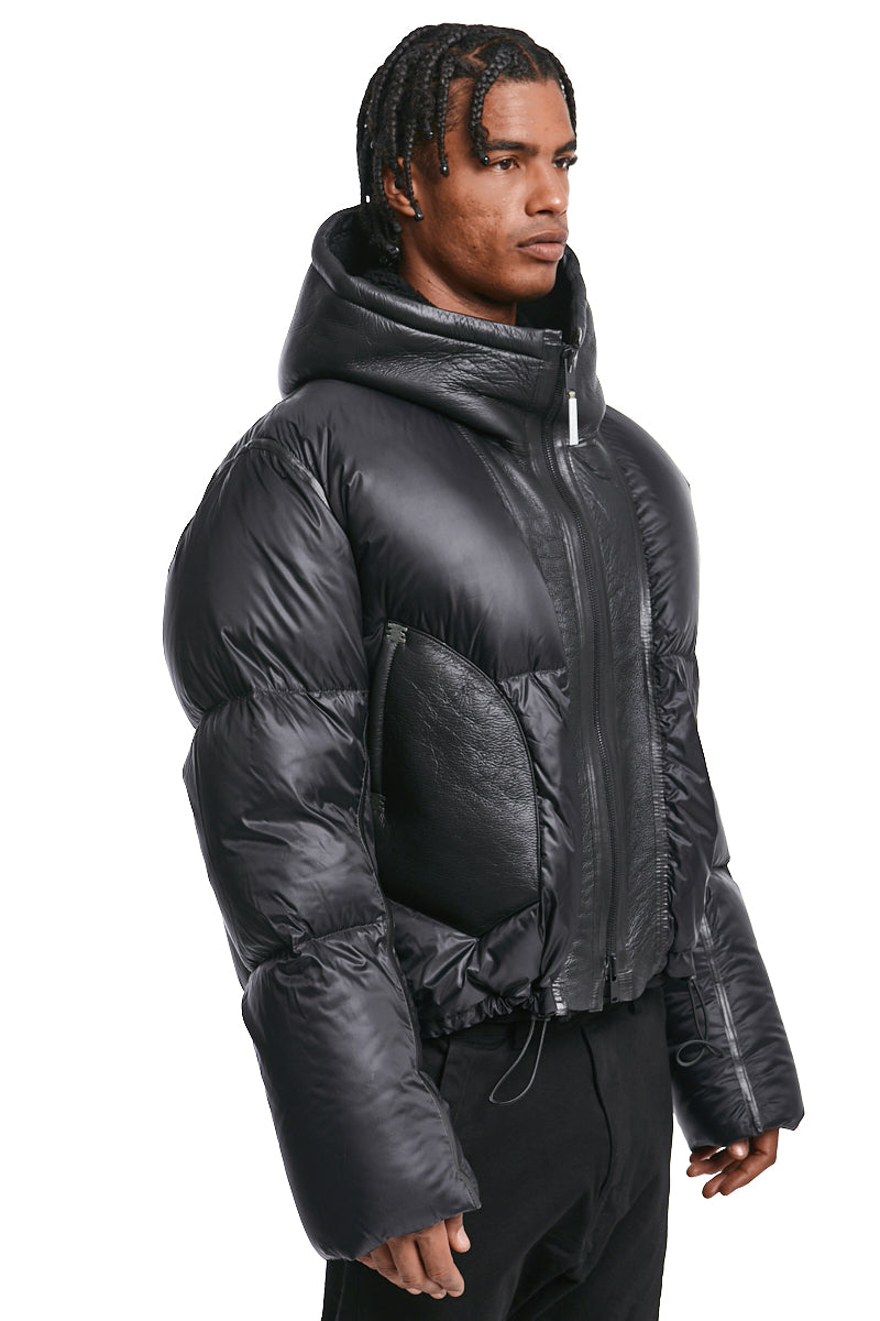 SHORT DOWN HOODY JACKET