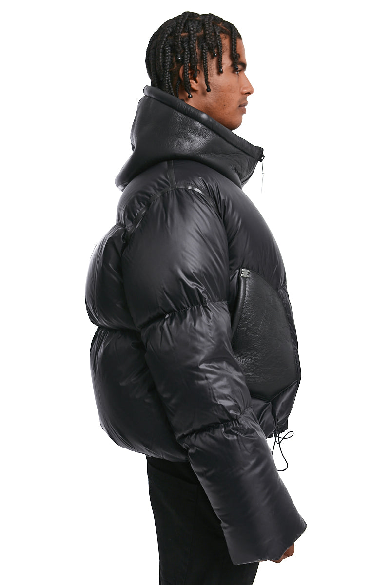 SHORT DOWN HOODY JACKET