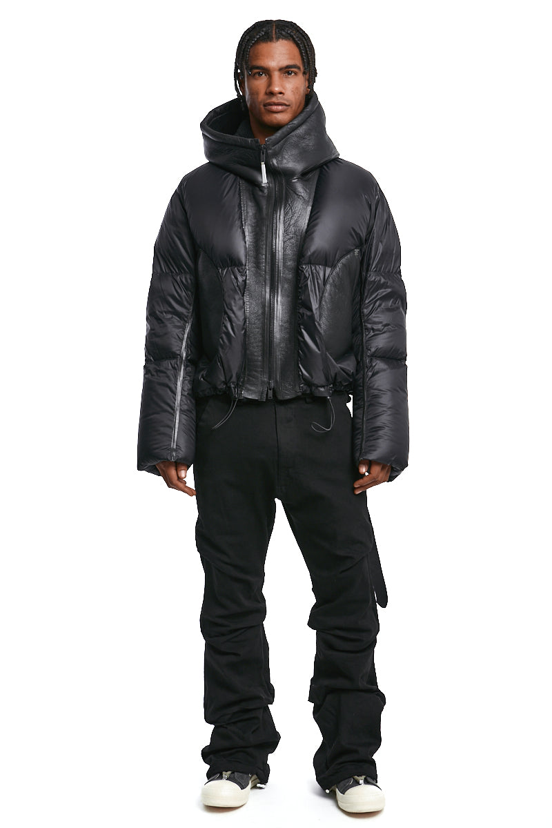 SHORT DOWN HOODY JACKET
