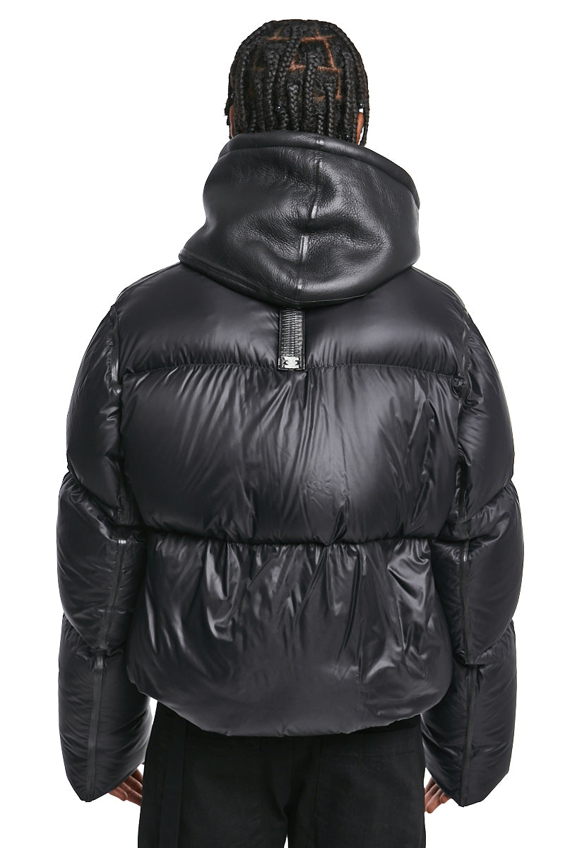 SHORT DOWN HOODY JACKET