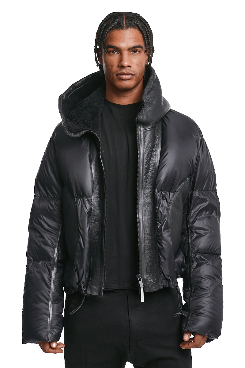 SHORT DOWN HOODY JACKET
