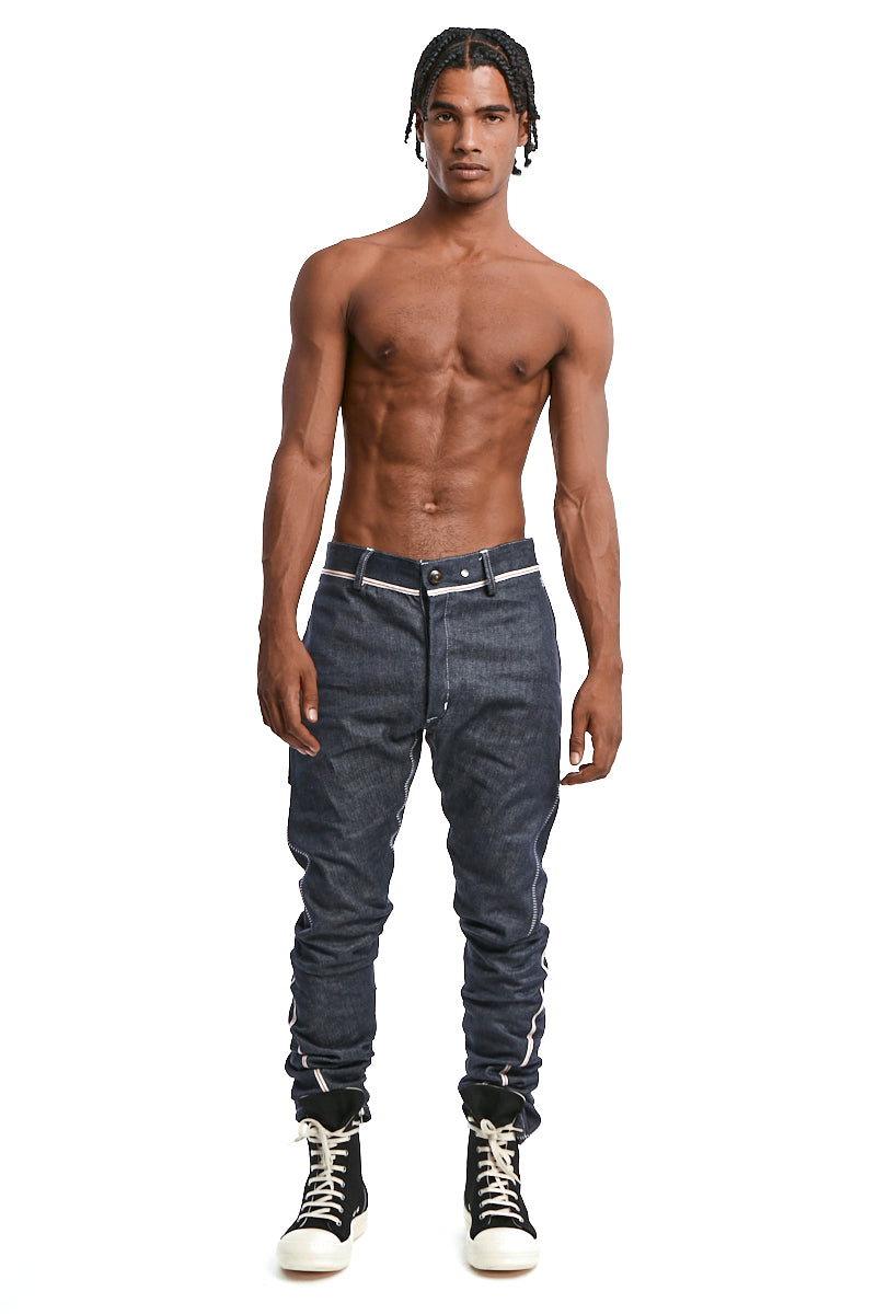 TORSADÉ - 6 POCKETS SELVEDGE DENIM PANTS