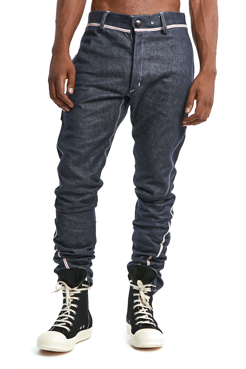 TORSADÉ - 6 POCKETS SELVEDGE DENIM PANTS