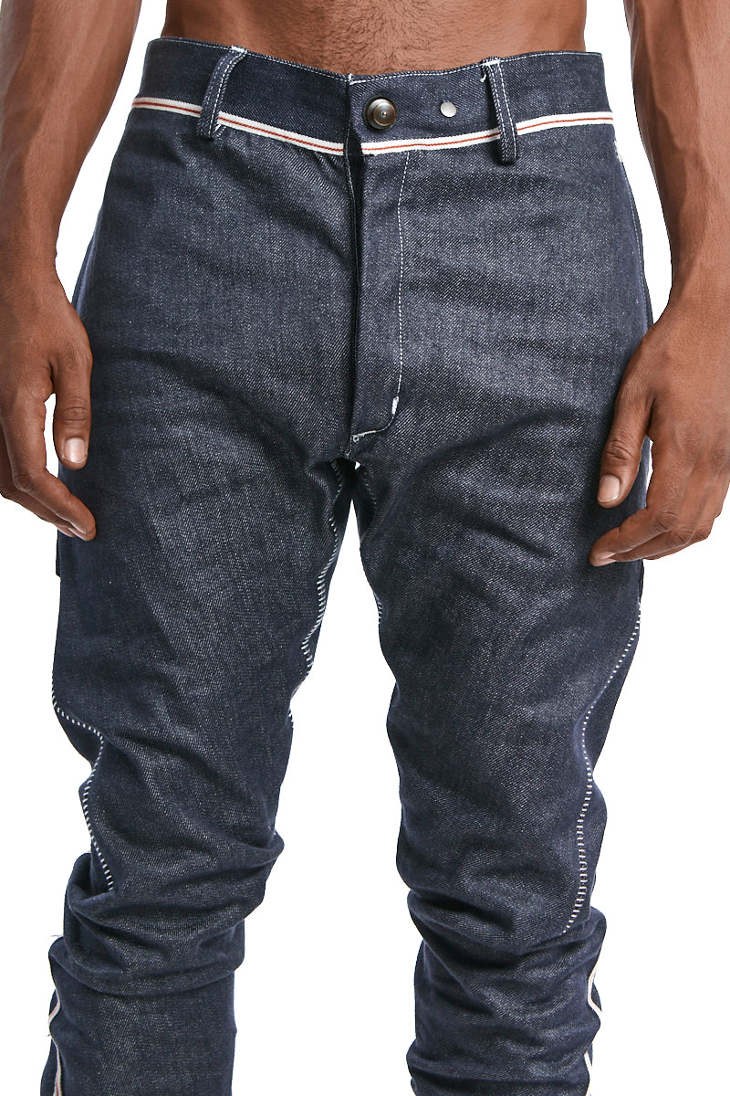 TORSADÉ - 6 POCKETS SELVEDGE DENIM PANTS