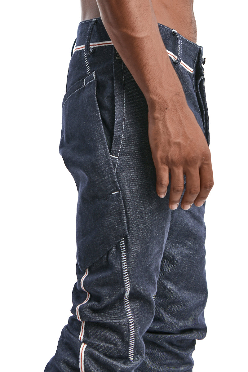 TORSADÉ - 6 POCKETS SELVEDGE DENIM PANTS