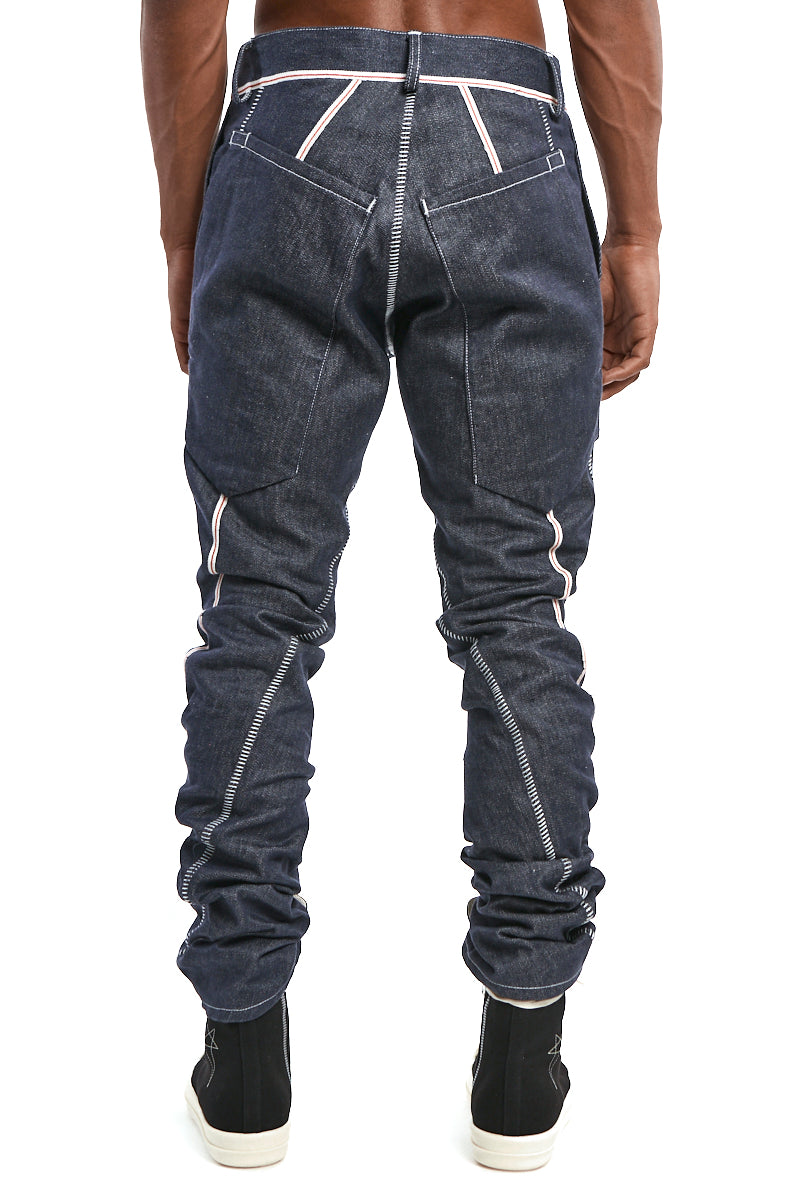 TORSADÉ - 6 POCKETS SELVEDGE DENIM PANTS