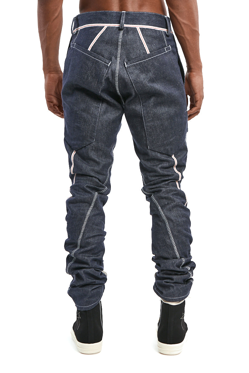 TORSADÉ - 6 POCKETS SELVEDGE DENIM PANTS