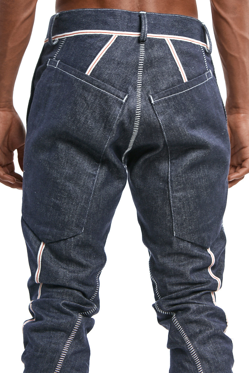 TORSADÉ - 6 POCKETS SELVEDGE DENIM PANTS