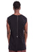 BLACK SLEEVELESS JERSEY TOP