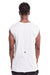 WHITE SLEEVELESS JERSEY TOP