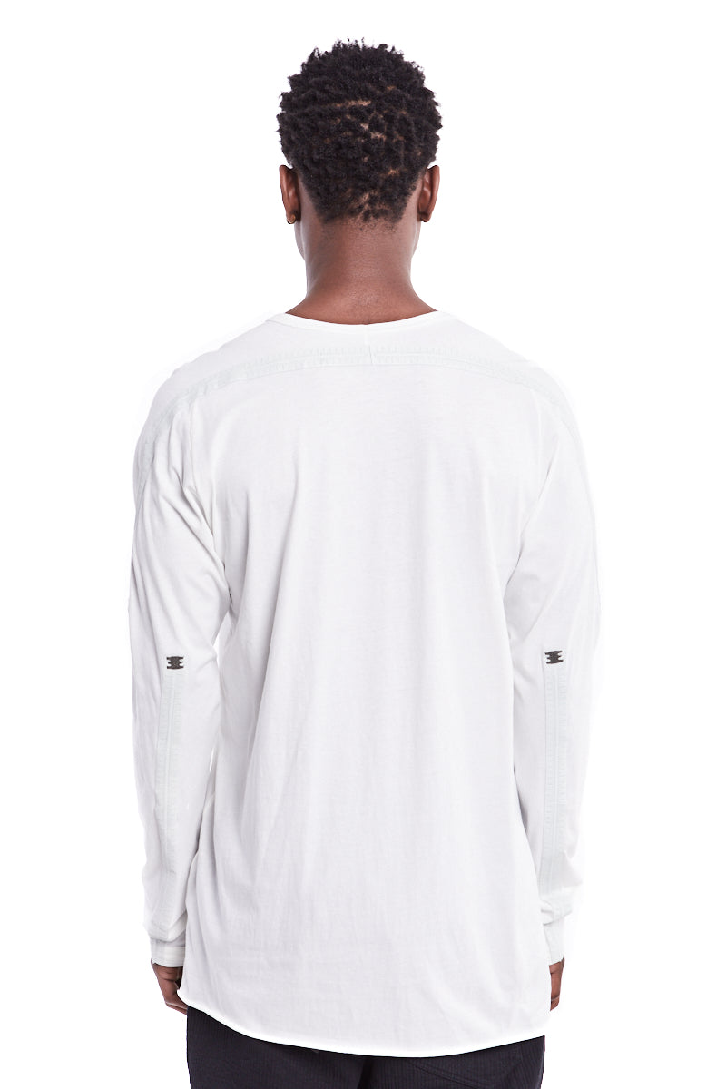 WHITE HORIZON LST JERSEY TOP