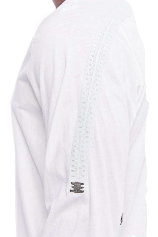Tシャツ・カットソー 69 BY ISAAC SELLAM Men T Shirts LHORIZONTJERSEYBLANC White 69 - MAN - T-SHIRTS – isaac-sellam-experience-69