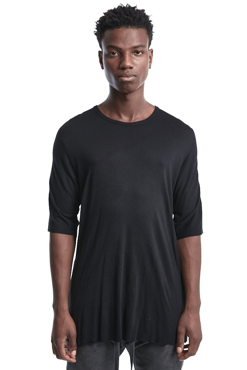BLACK HORIZON CASHMERE BLEND TEE