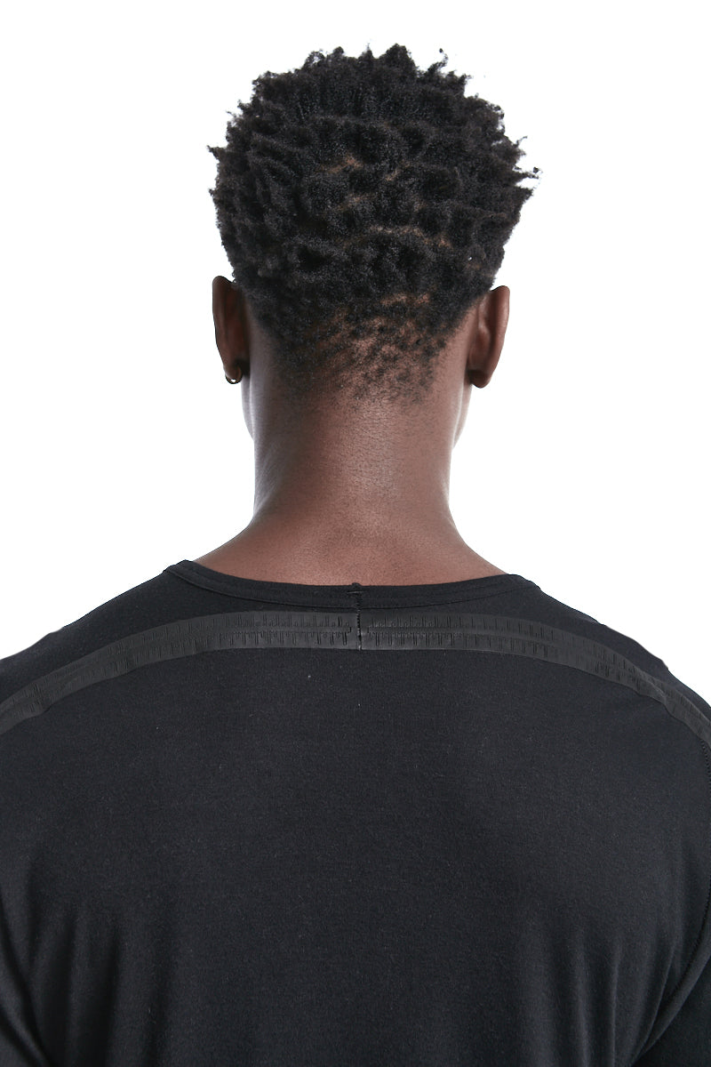 BLACK HORIZON CASHMERE BLEND TEE