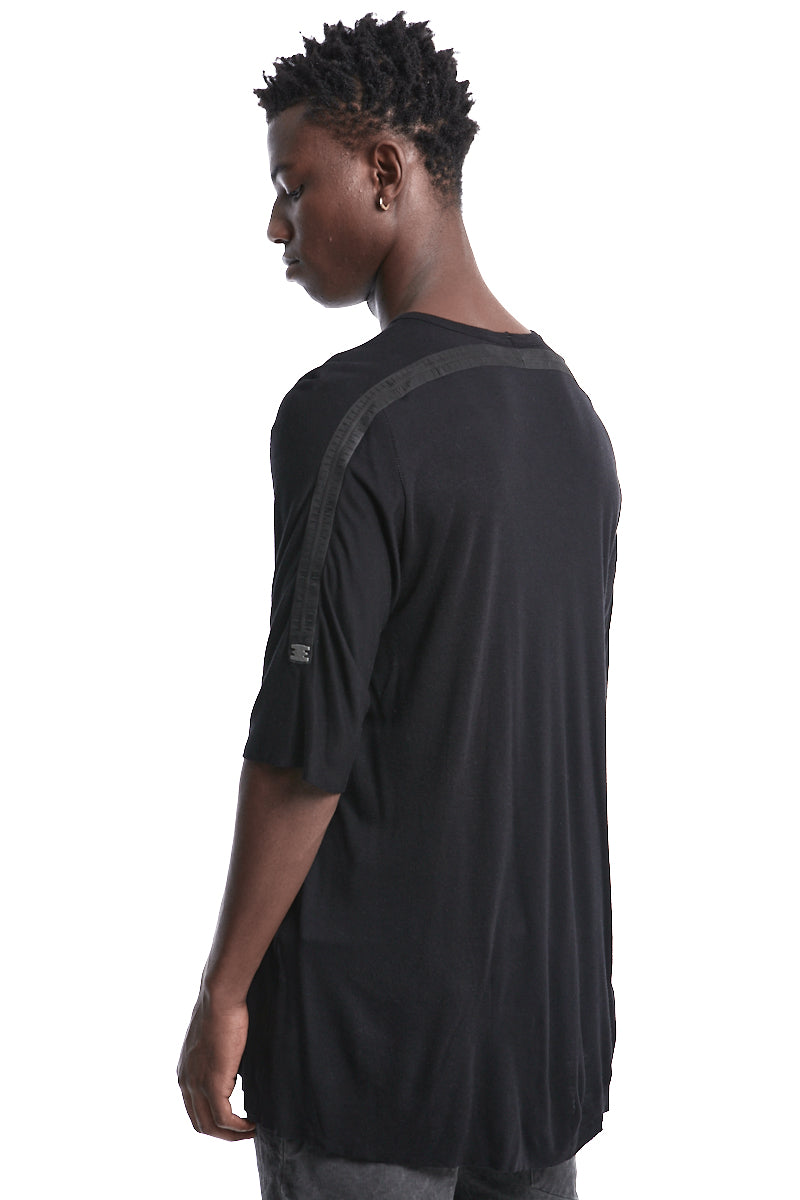 BLACK HORIZON CASHMERE BLEND TEE