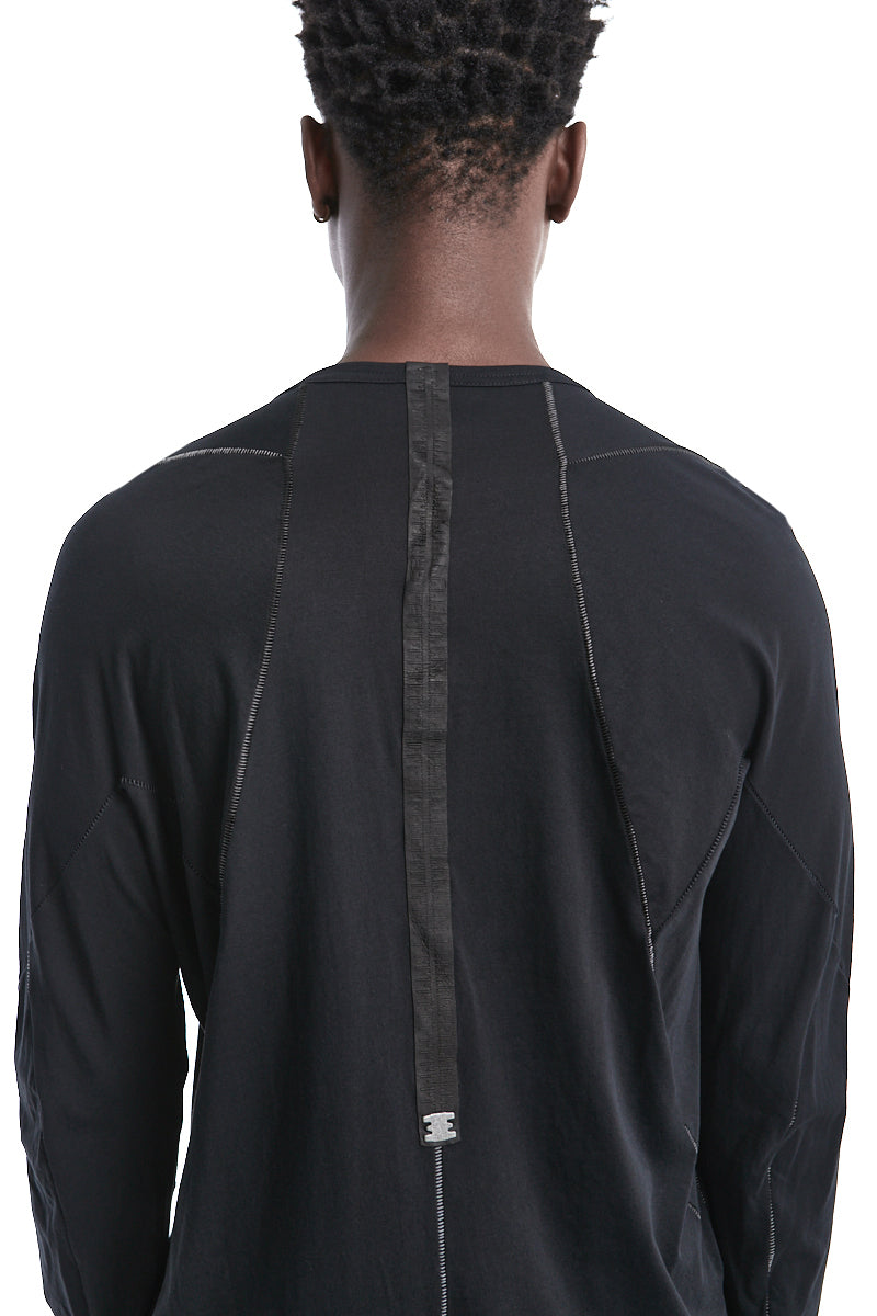 BLACK ROYAL LONG SLEEVES TOP