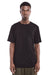 BLACK REGULAR FIT BAMBOO TEE