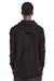 BLACK KNITED COTTON SWEATSHIRT