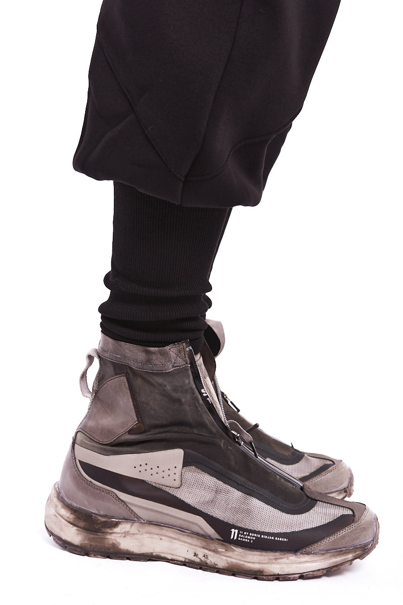 BLACK FLEECE CARGO TROUSERS