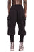 BLACK FLEECE CARGO TROUSERS