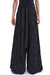 COATED JACQUARD WIDE PANTS