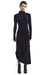 BLACK LONG BAMBOO DRESS