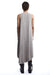 SAND COLD DYED FLEECE DRESS