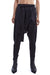 STRETCH PUNTO MILANO BAGGY TROUSERS