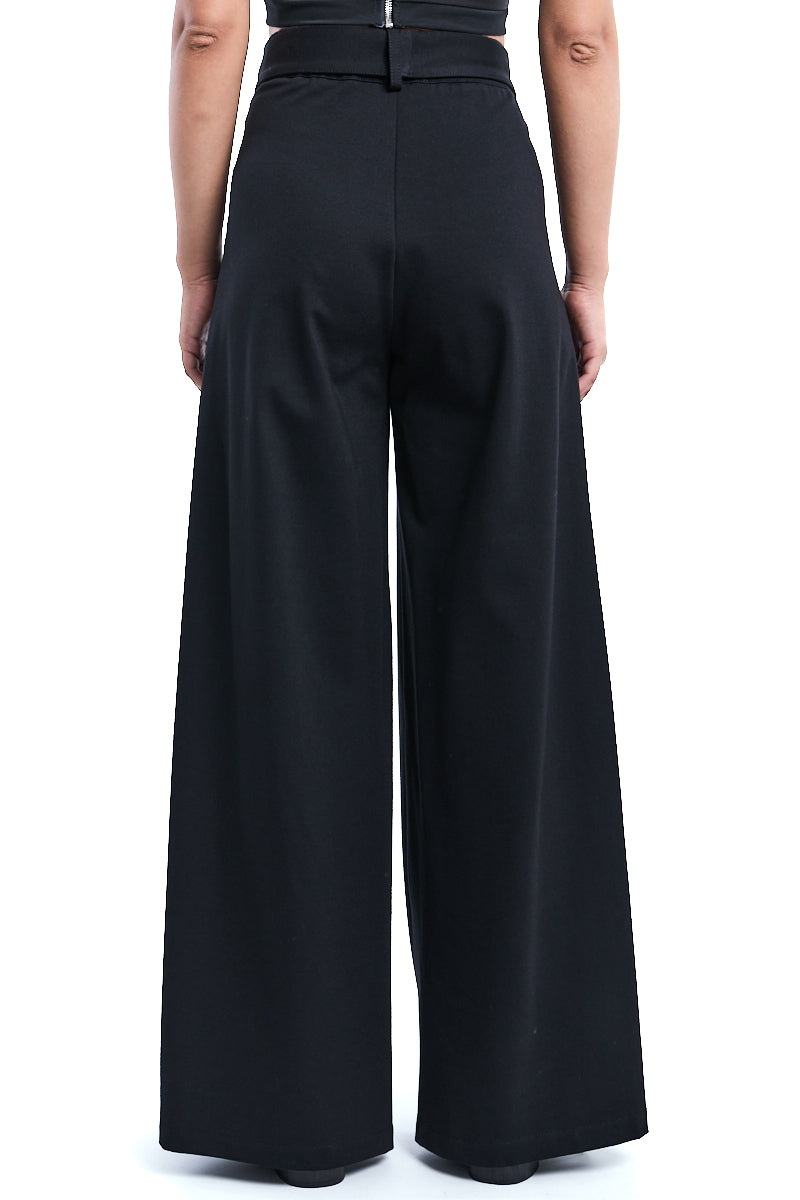 STRETCH PUNTO MILANO WIDE FIT TROUSER