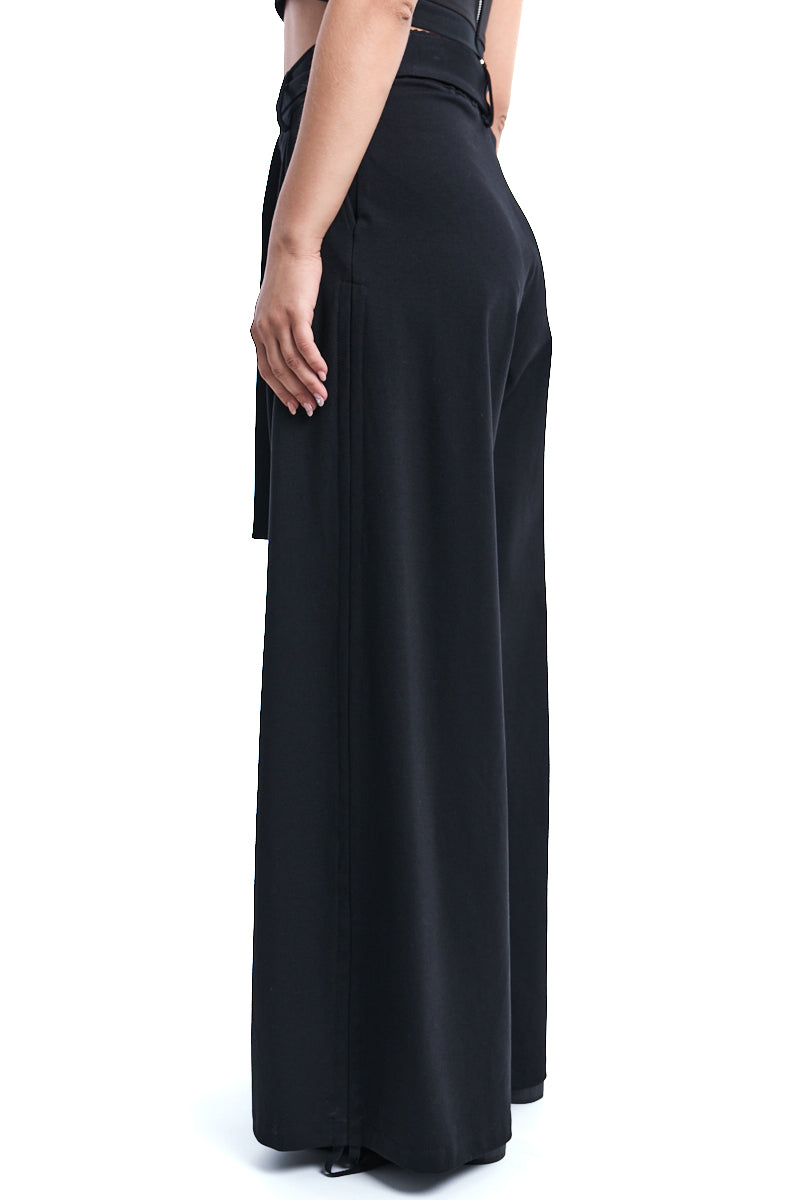 STRETCH PUNTO MILANO WIDE FIT TROUSER