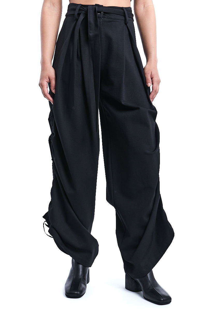 STRETCH PUNTO MILANO WIDE FIT TROUSER