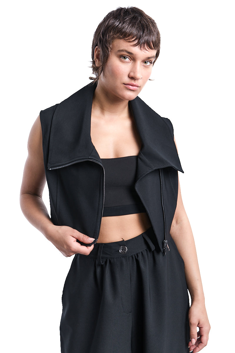 TECNO STRETCH CROP GILET