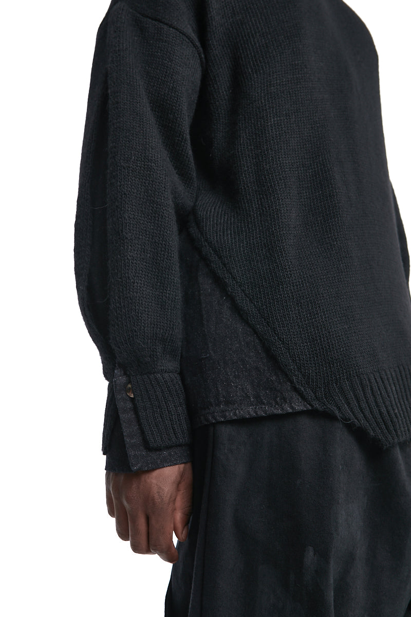 OVERSIZED KNITTED SWEATER