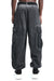 BLACK COLD DYED OVER TROUSERS