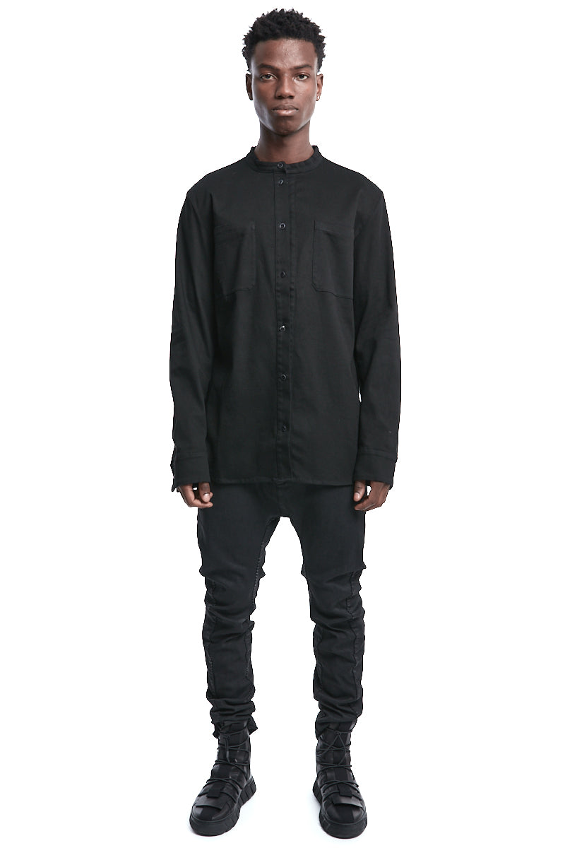 BLACK REVERSIBLE SHIRT