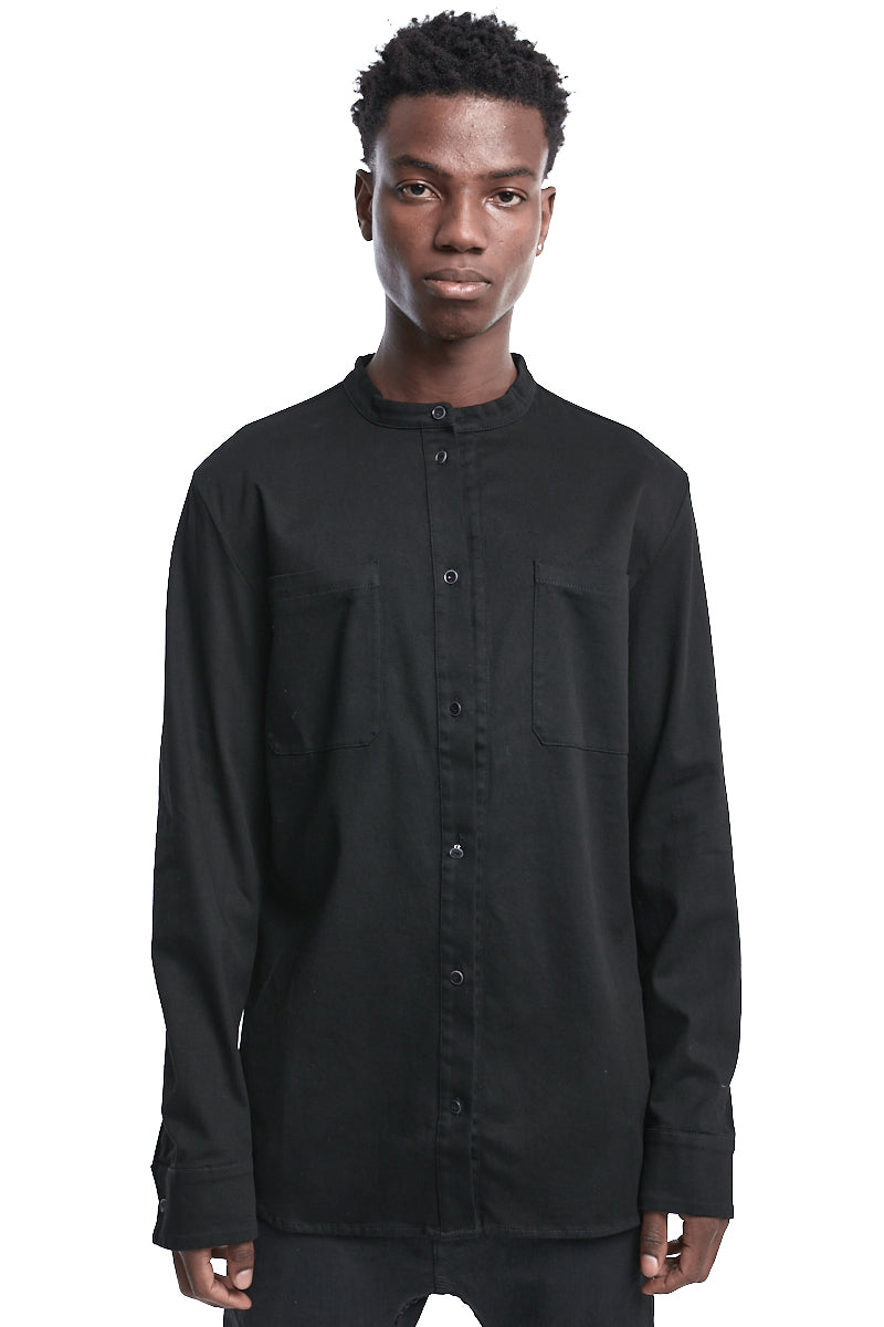 BLACK REVERSIBLE SHIRT
