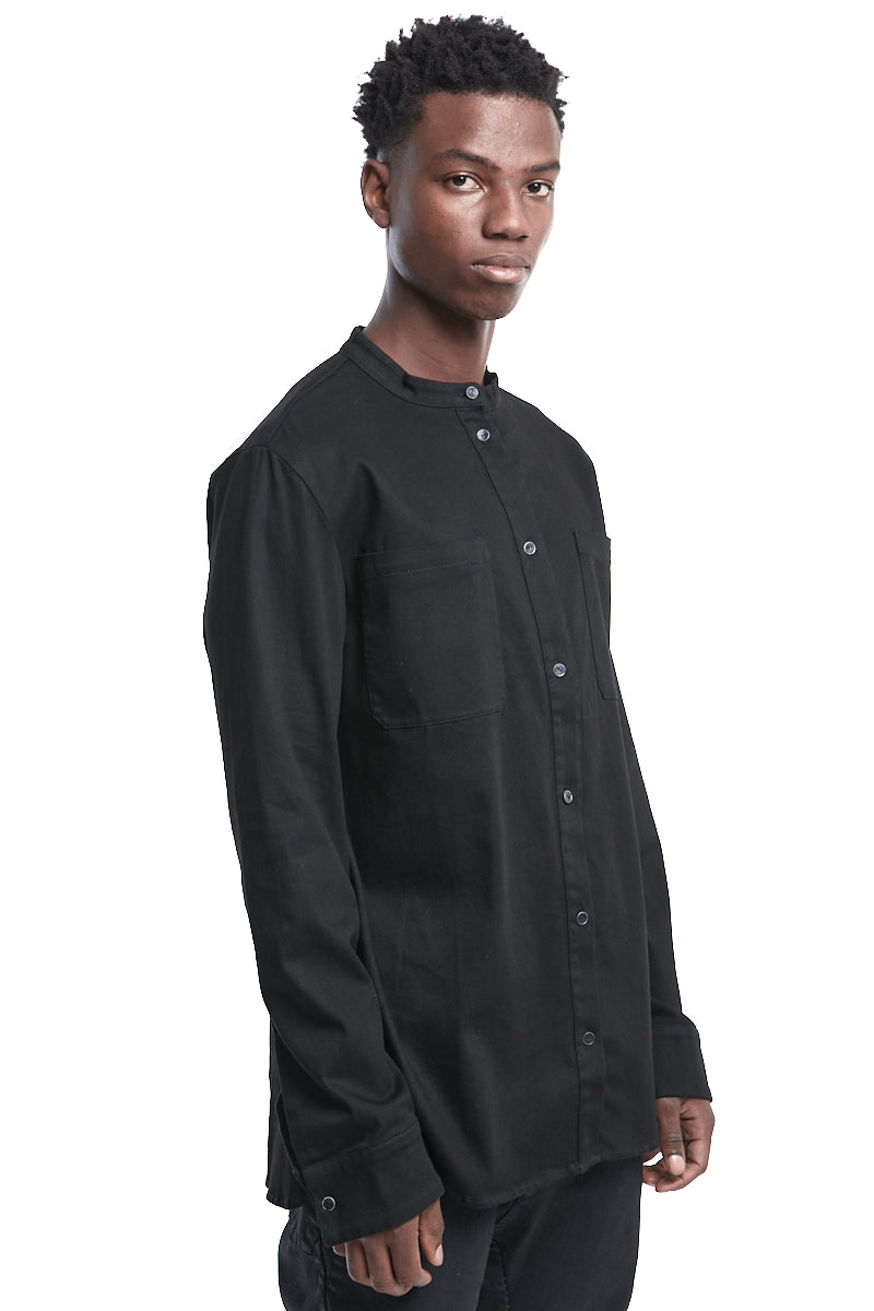 BLACK REVERSIBLE SHIRT