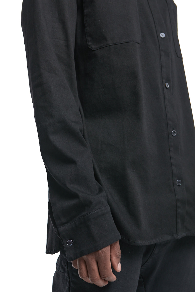 BLACK REVERSIBLE SHIRT