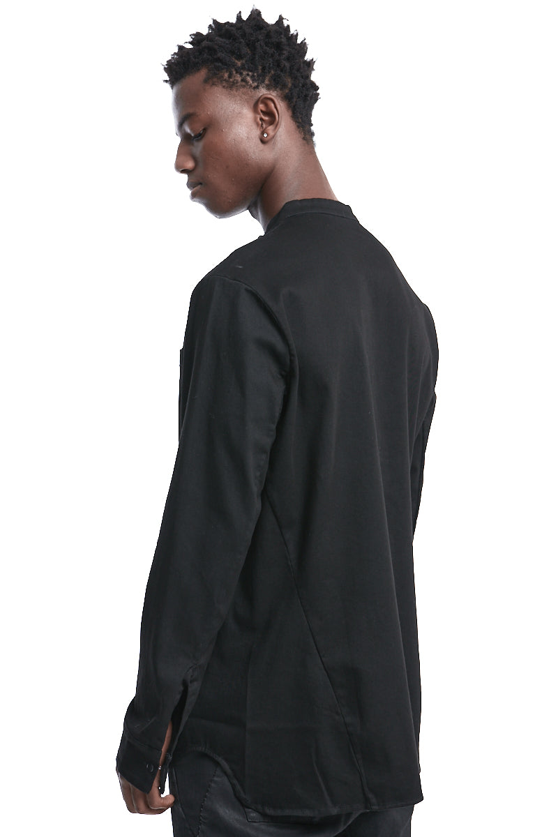 BLACK REVERSIBLE SHIRT