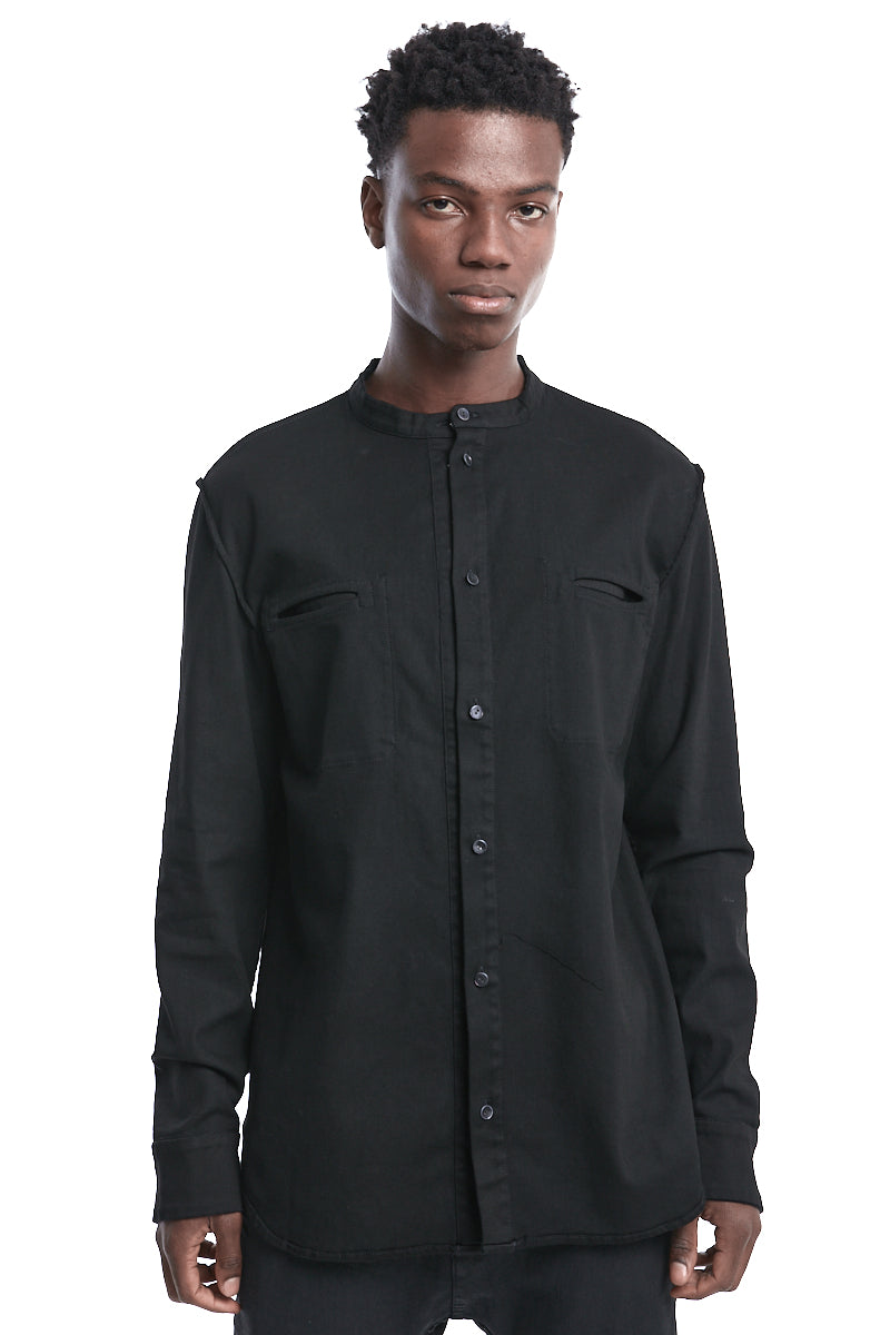 BLACK REVERSIBLE SHIRT