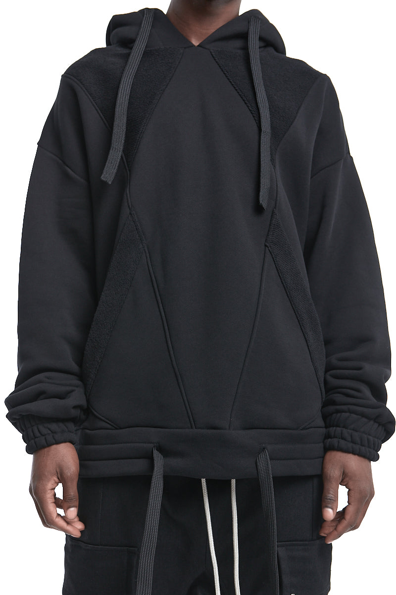 DOUBLE-HOOD OVERSIZE SWEATSHIRT